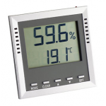 Termo-higrometru TA100 cu alarma, indicare punct de roua si temperatura glob umed